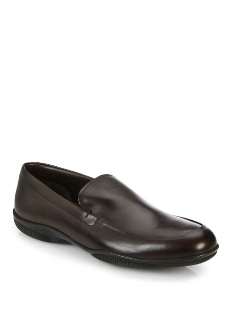 Prada slip ons for men